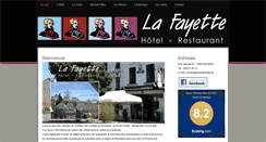 Desktop Screenshot of hotellafayette.be